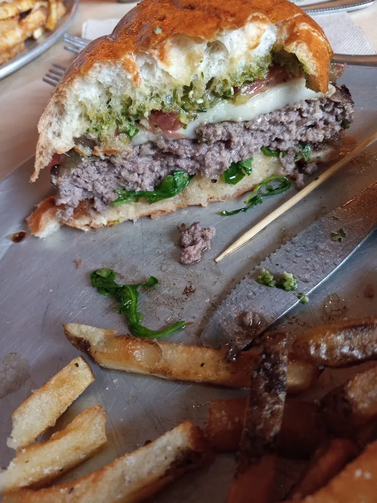 Burger and Fries