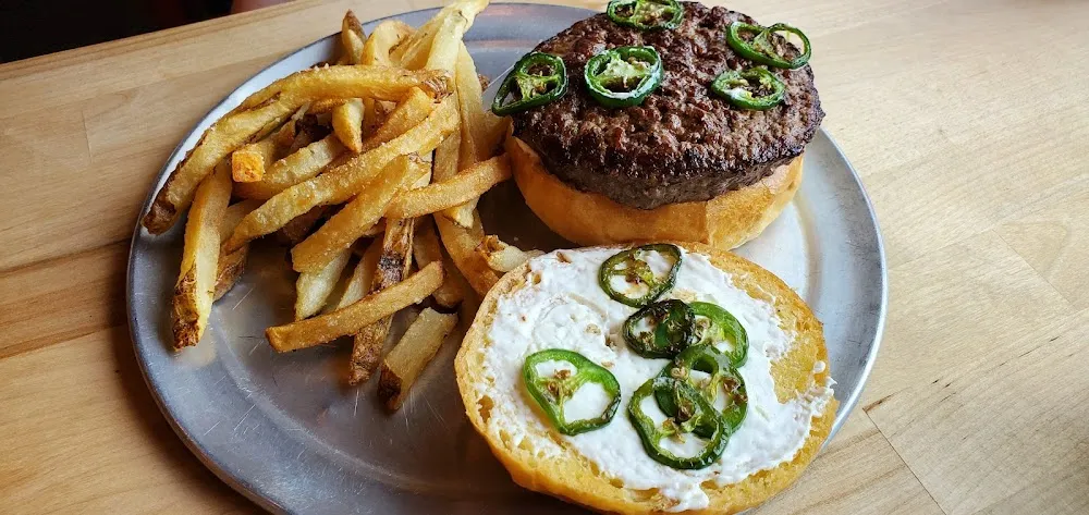 Jalapeño Popper Burger